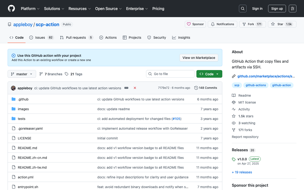 GitHub ActionsとSCPを使って、さくらのレンタルサーバにビルド結果をコピーする