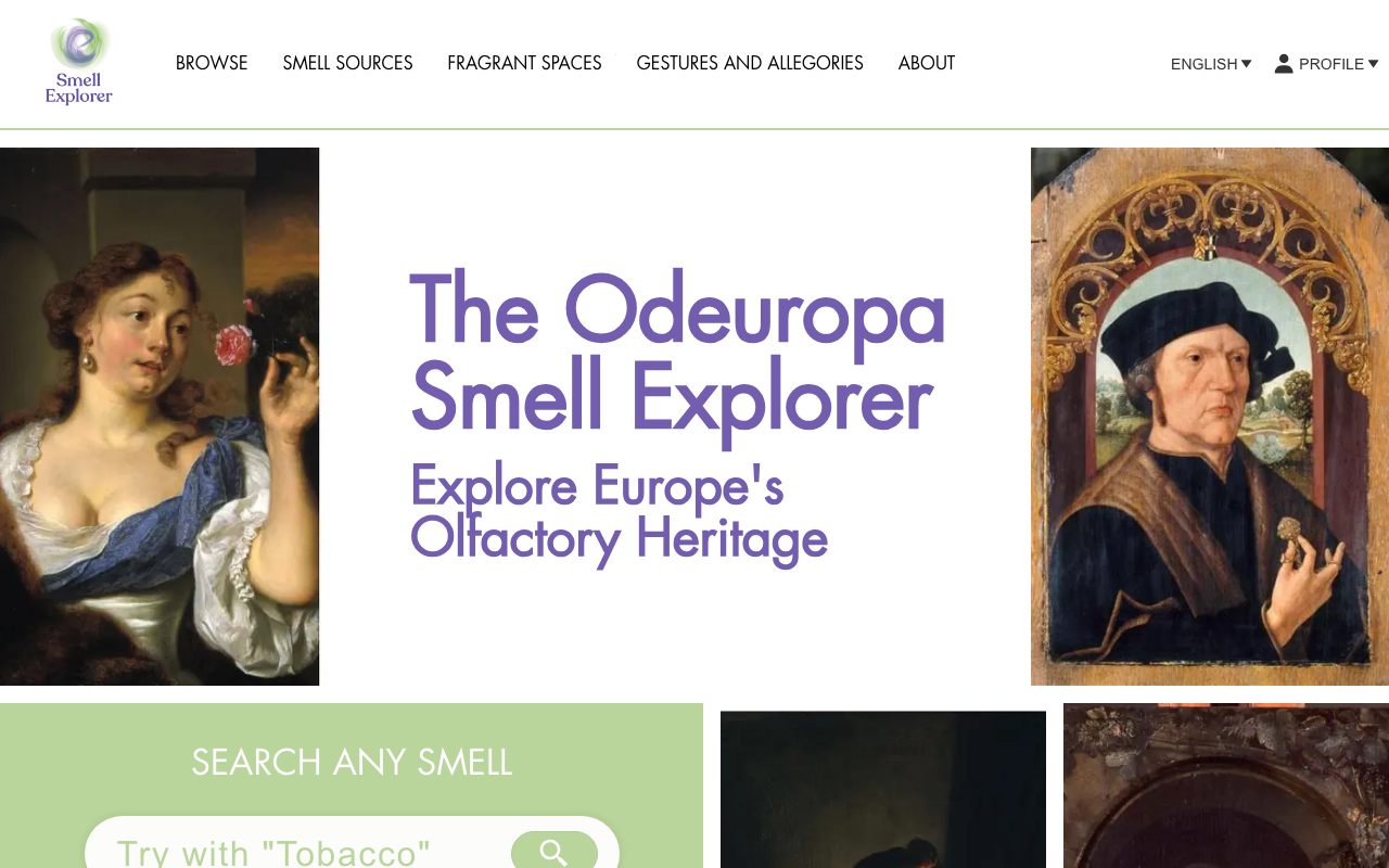 Odeuropa Explorer の語彙階層構造を調査する