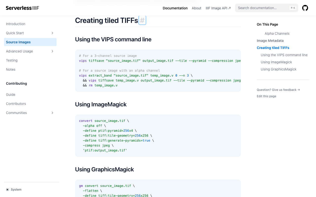 ピラミッドTIFFの作成において、ImageMagickがうまく動作しないケースがある？