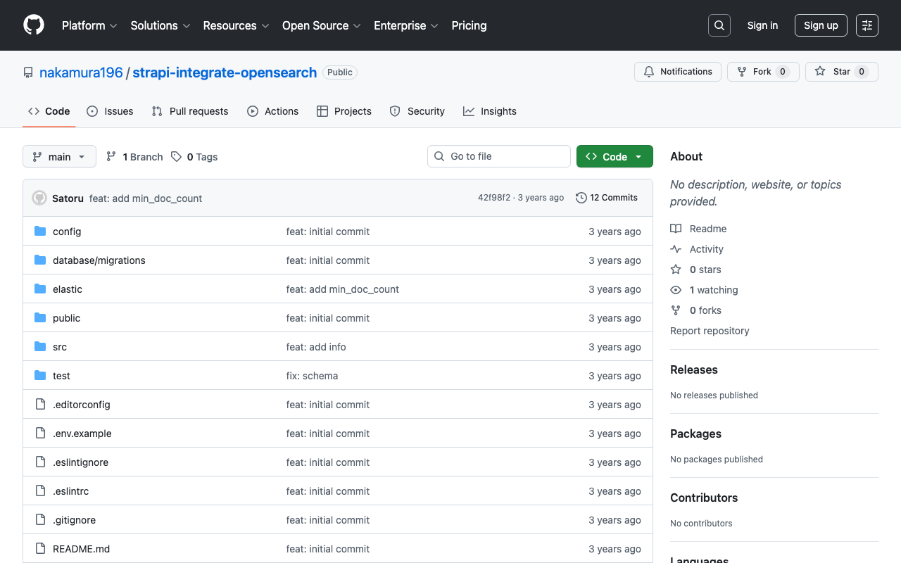 StrapiとAmazon OpenSearchを連携する