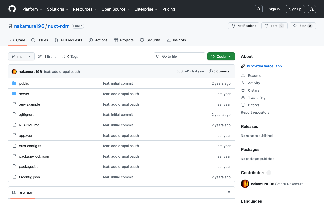 Nuxt3と@sidebase/nuxt-authを使って、Drupalの認証を行う