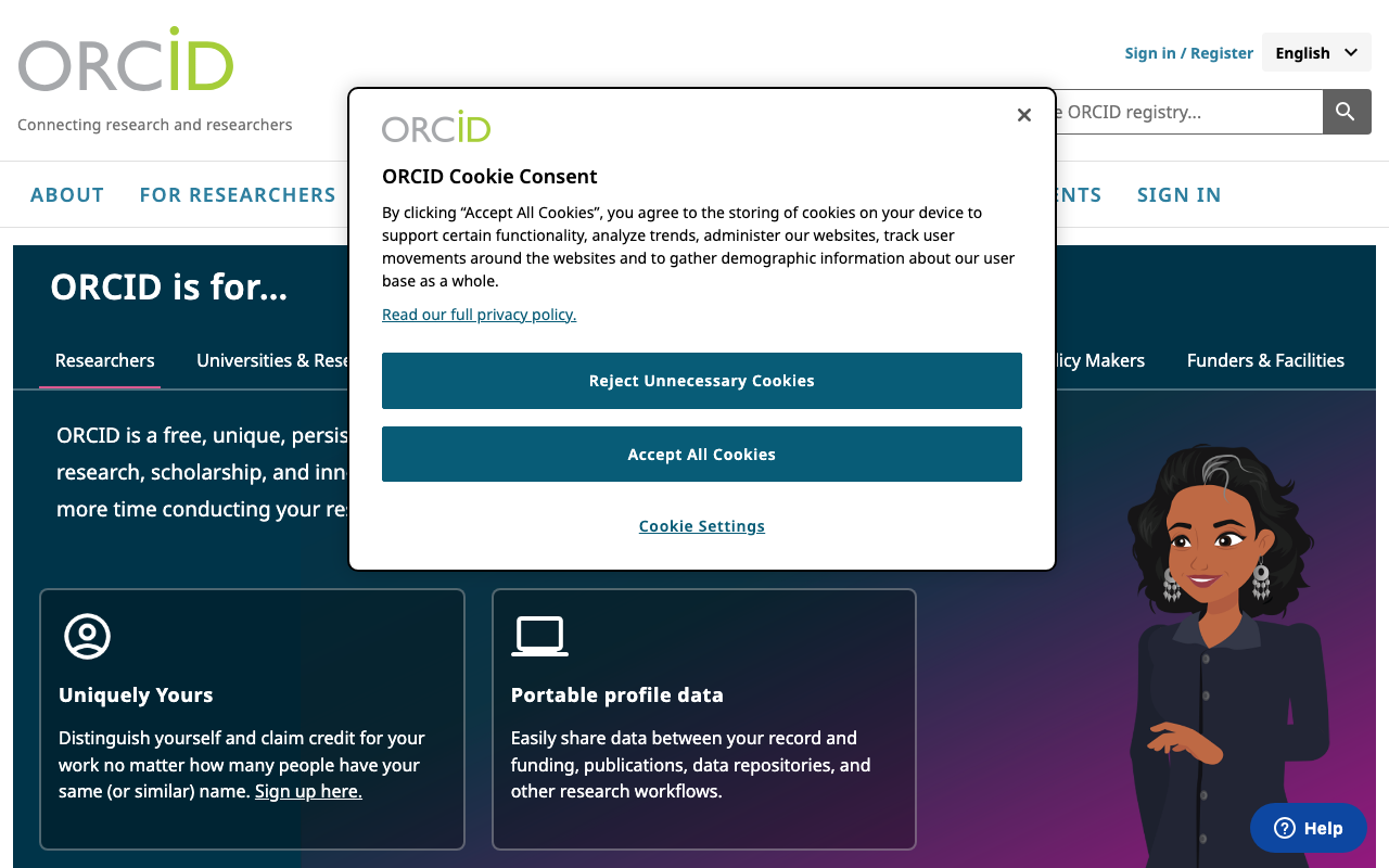 ORCIDのRDFを確認する