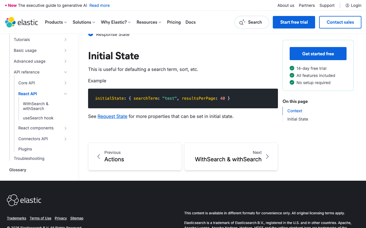 Elasticsearch Search UIでの初期ソート順の指定方法