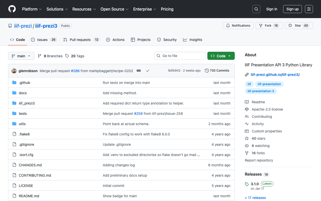 iiif-prezi3を使って、動画に関するIIIF v3マニフェストを作成する
