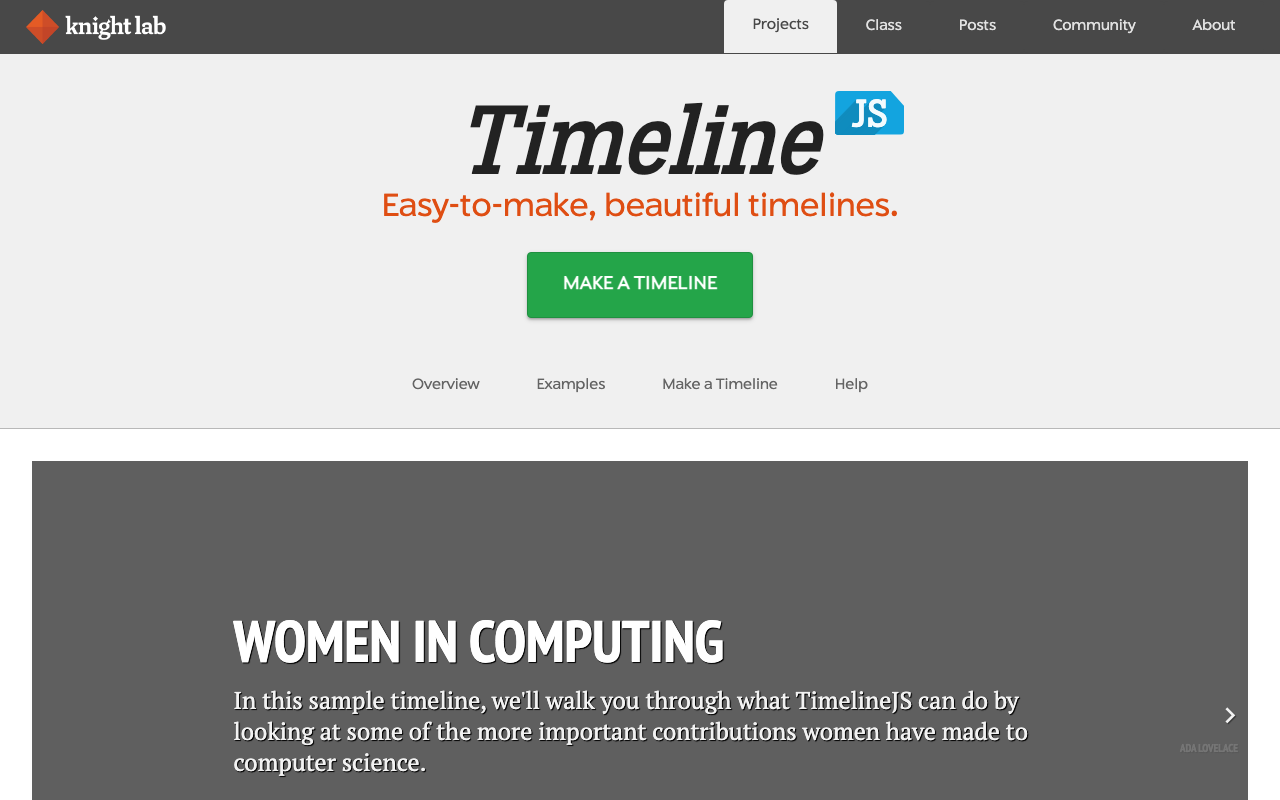 TimelineJS：スプレッドシートで作るインタラクティブ年表ガイド
