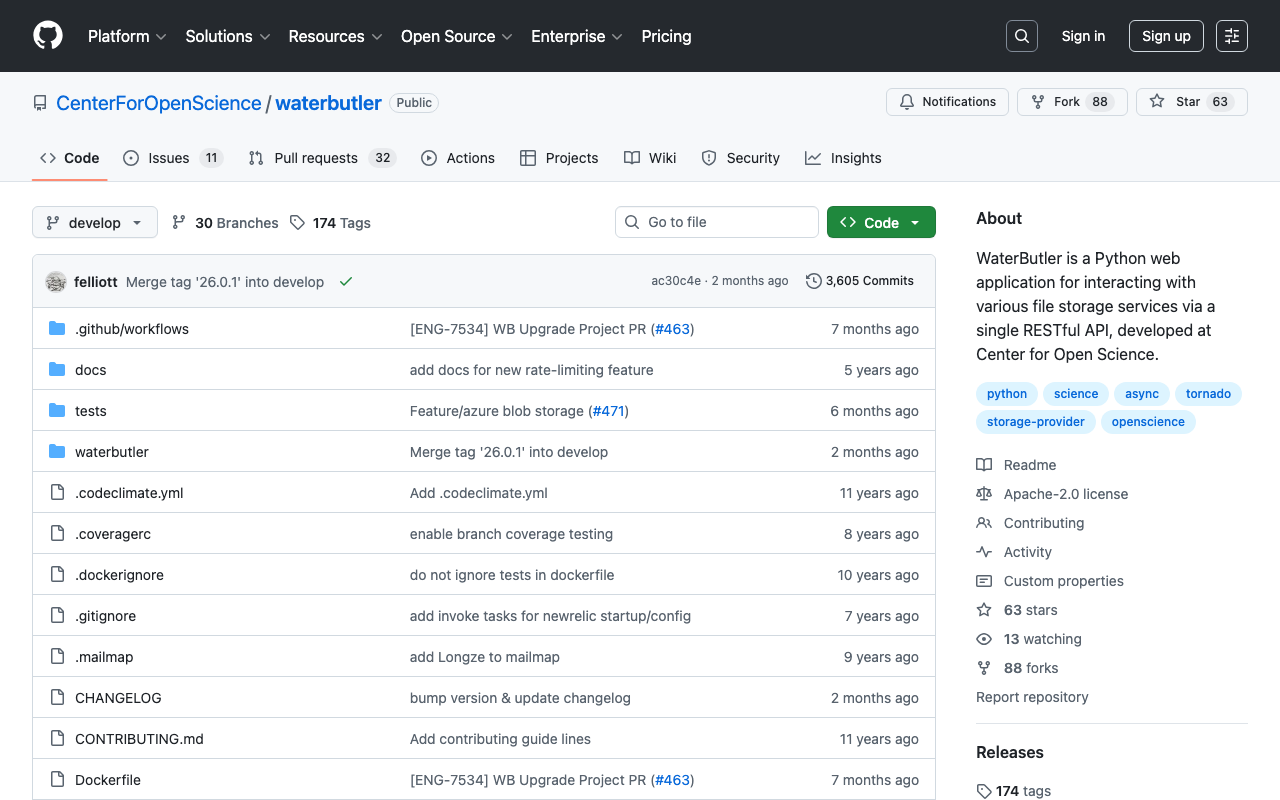 GakuNin RDM Waterbutler API でアップロードしたファイルの詳細画面に遷移する方法