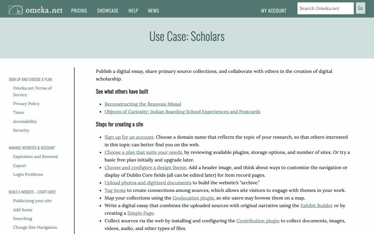 【まとめ記事】Omeka.net（Classic）の使い方