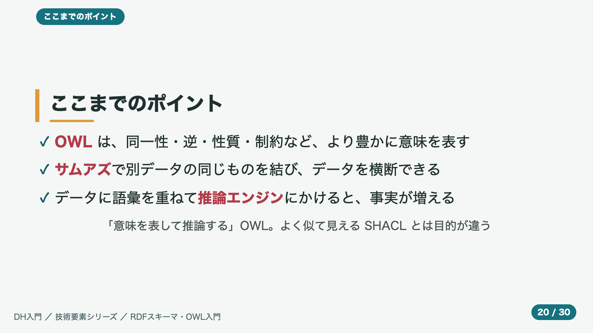 ここまでのポイント