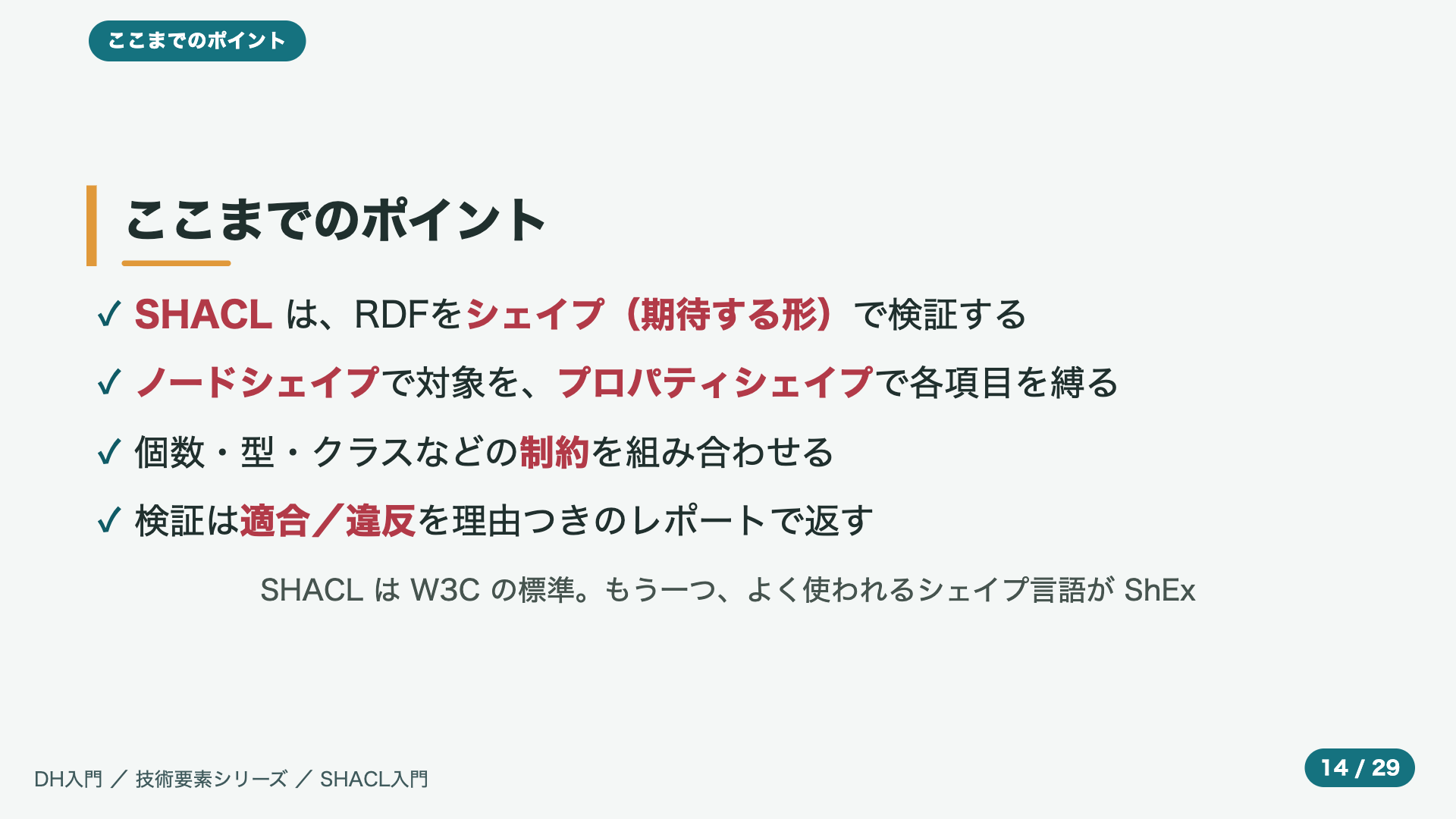 ここまでのポイント